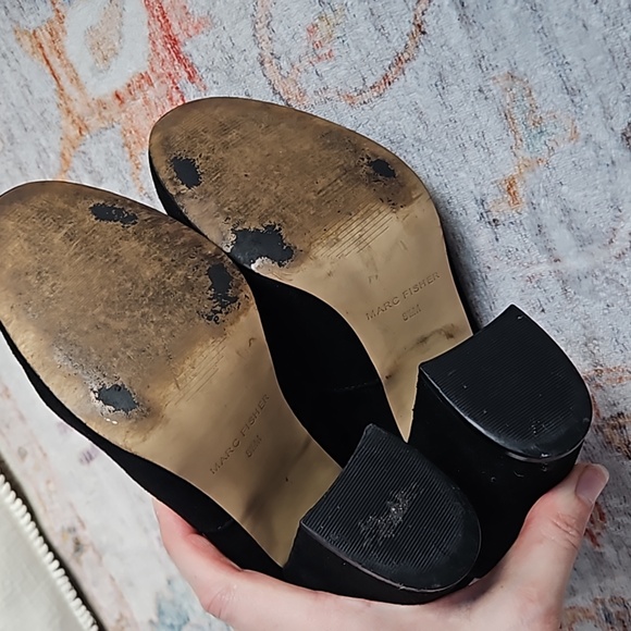 Marc Fisher Suede Booties - Picture 7 of 7